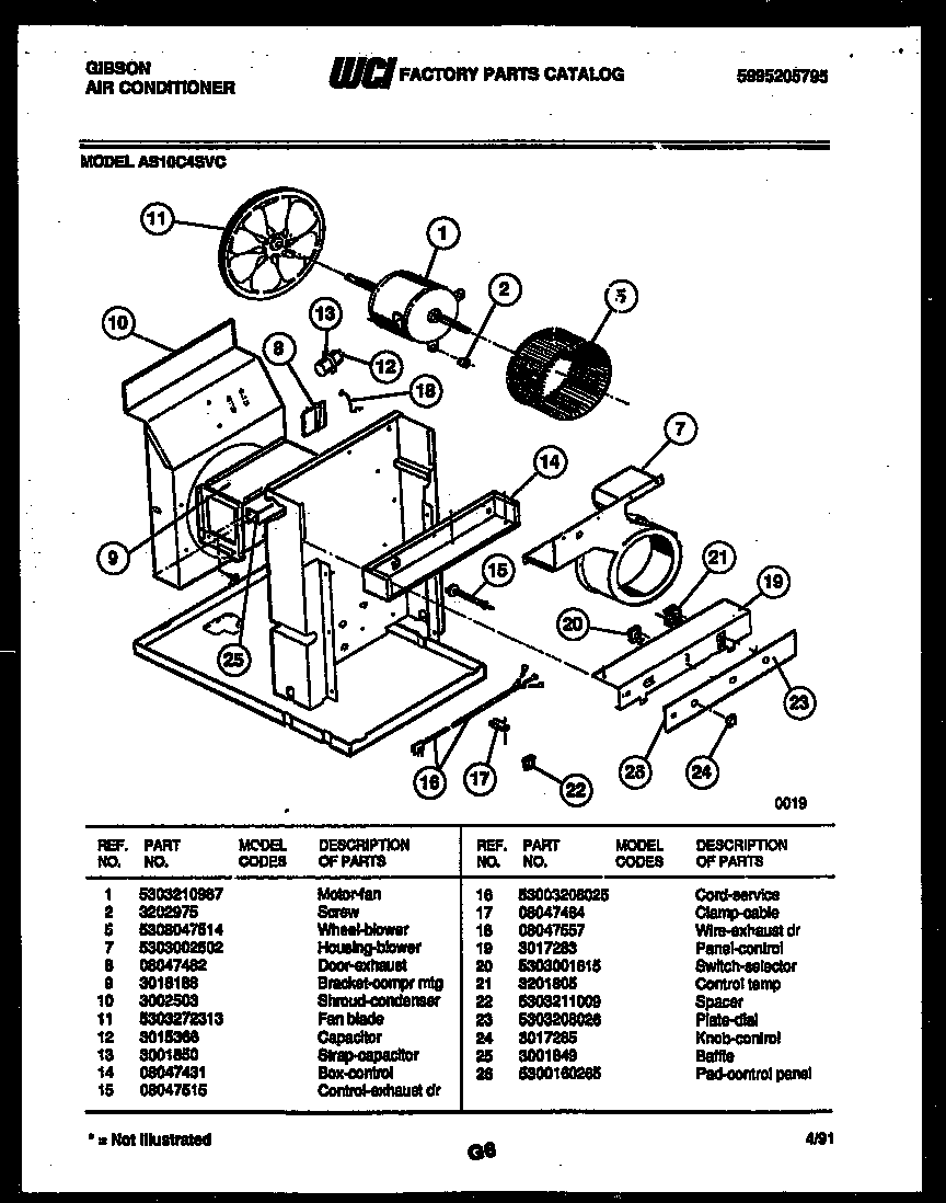 03 - ELECTRICAL AND AIR HANDLING PARTS