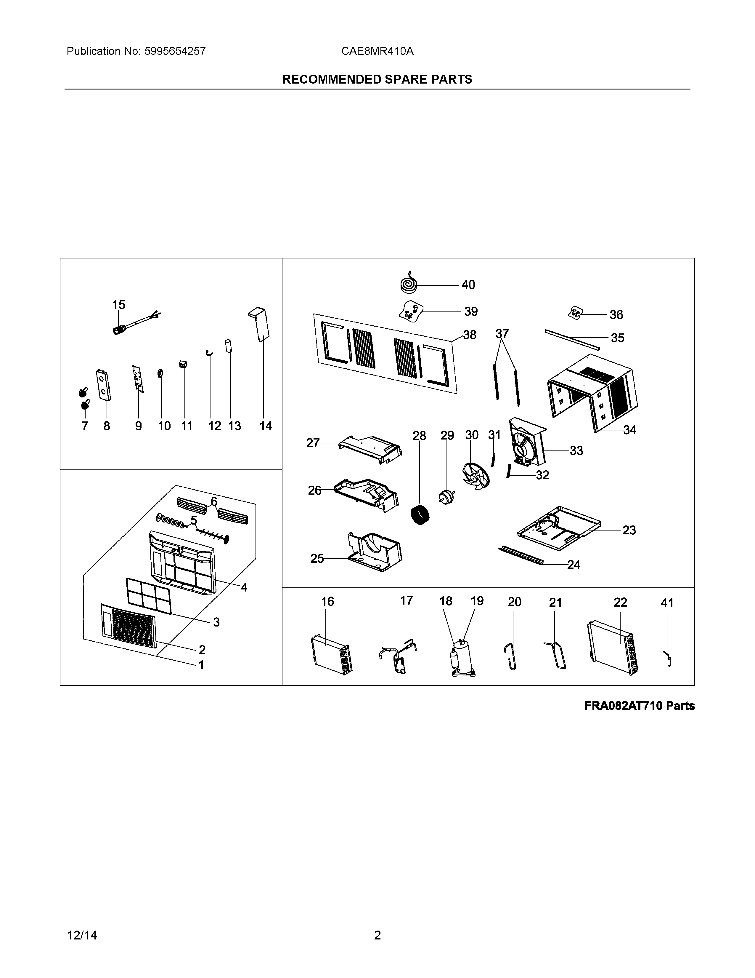 02 - RECOMMENDED SPARE PARTS