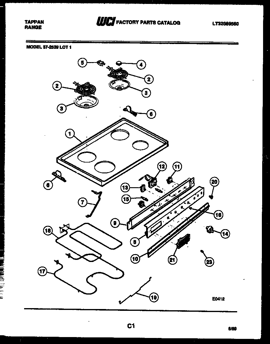 02 - COOKTOP AND BROILER PARTS