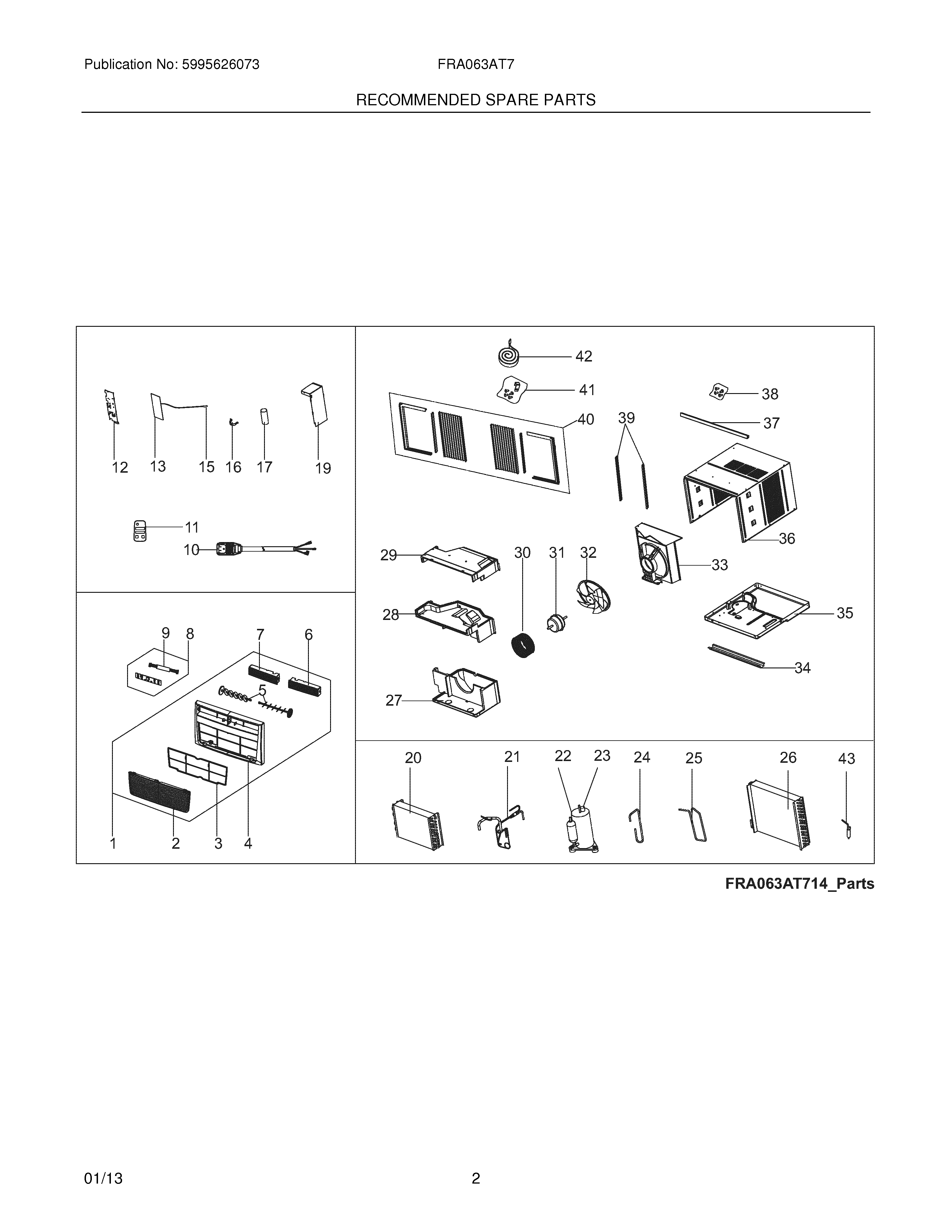 03 - RECOMMENDED SPARE PARTS