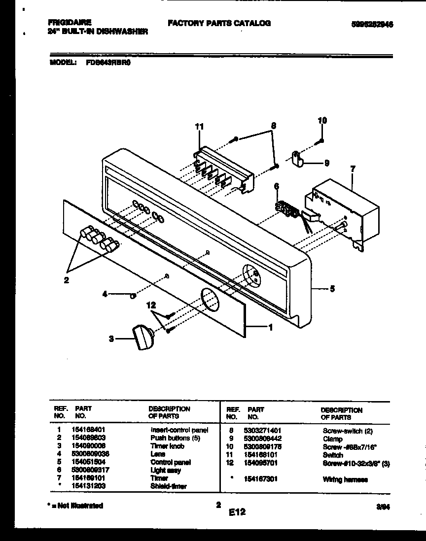 02 - CONSOLE AND CONTROL PARTS