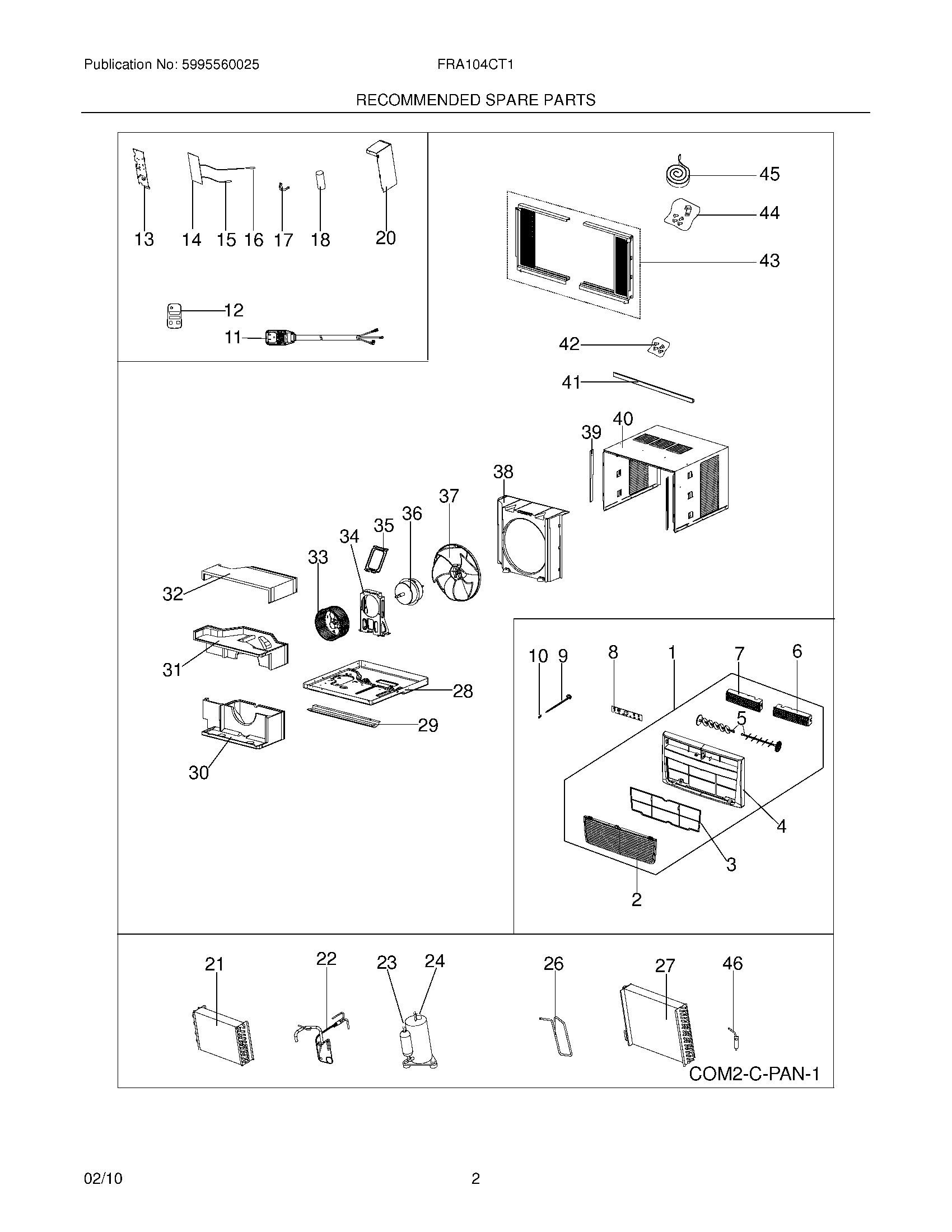 03 - RECOMMENDED SPARE PARTS