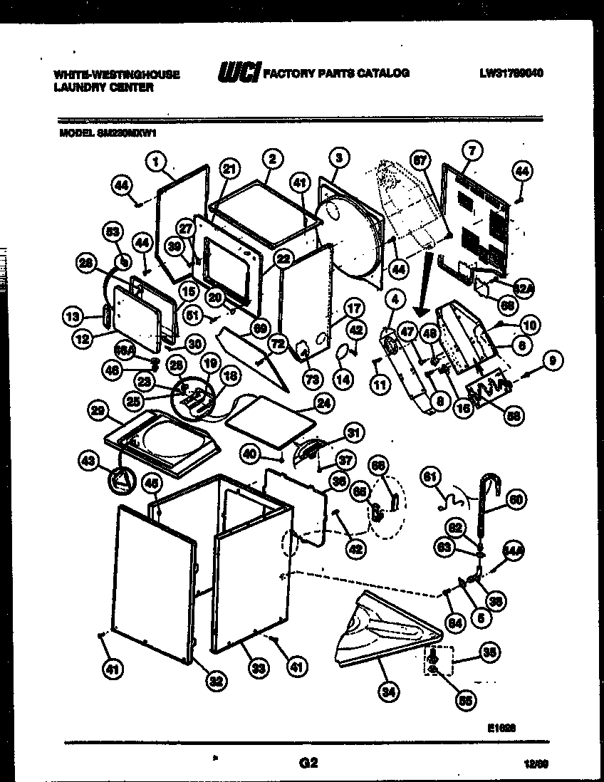 02 - CABINET PARTS AND HEATER