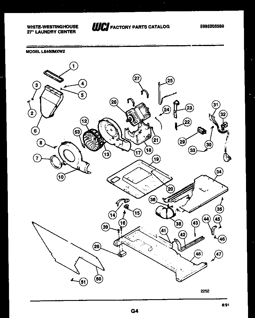 03 - MOTOR AND BLOWER PARTS