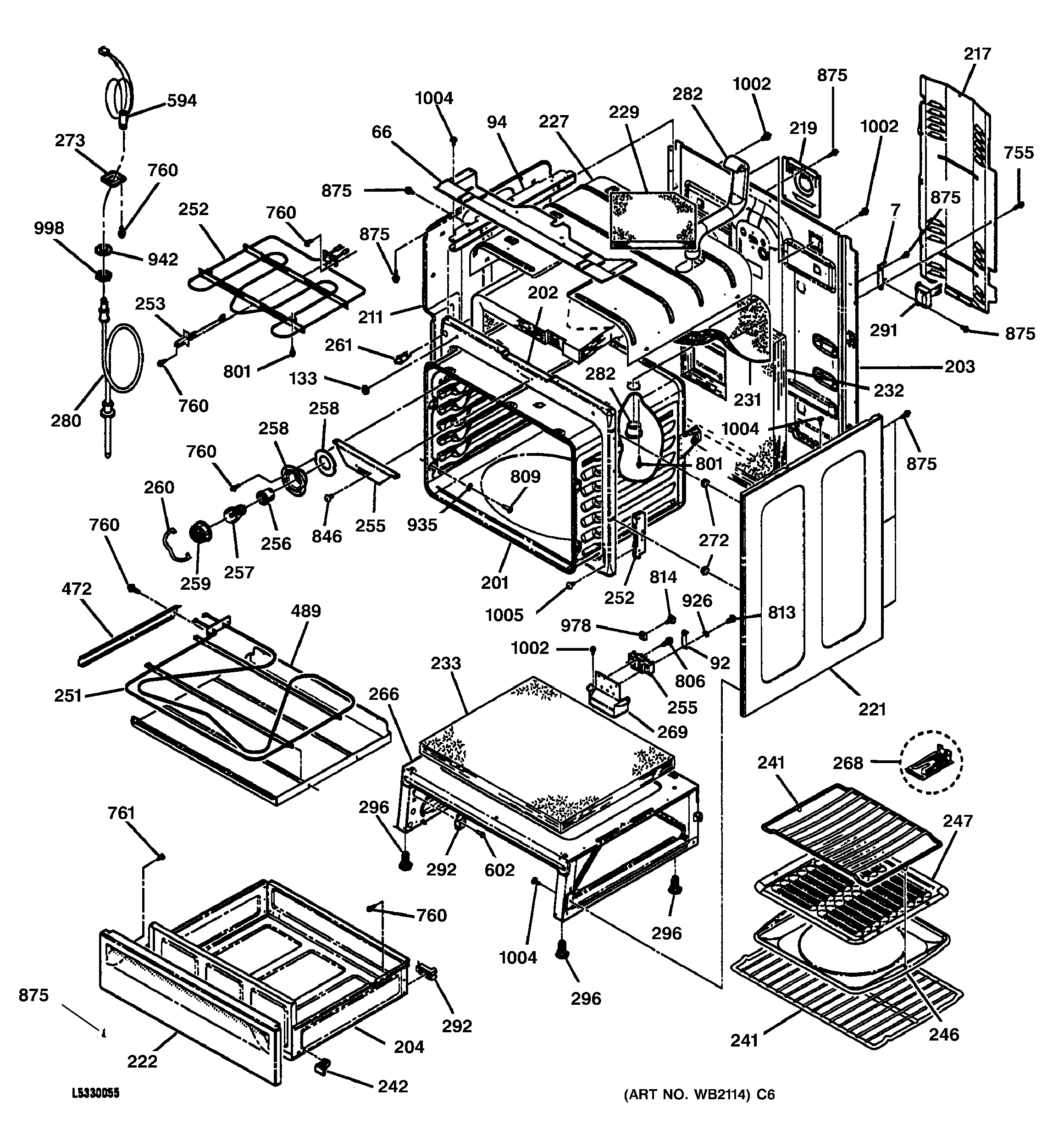 BODY & DRAWER PARTS