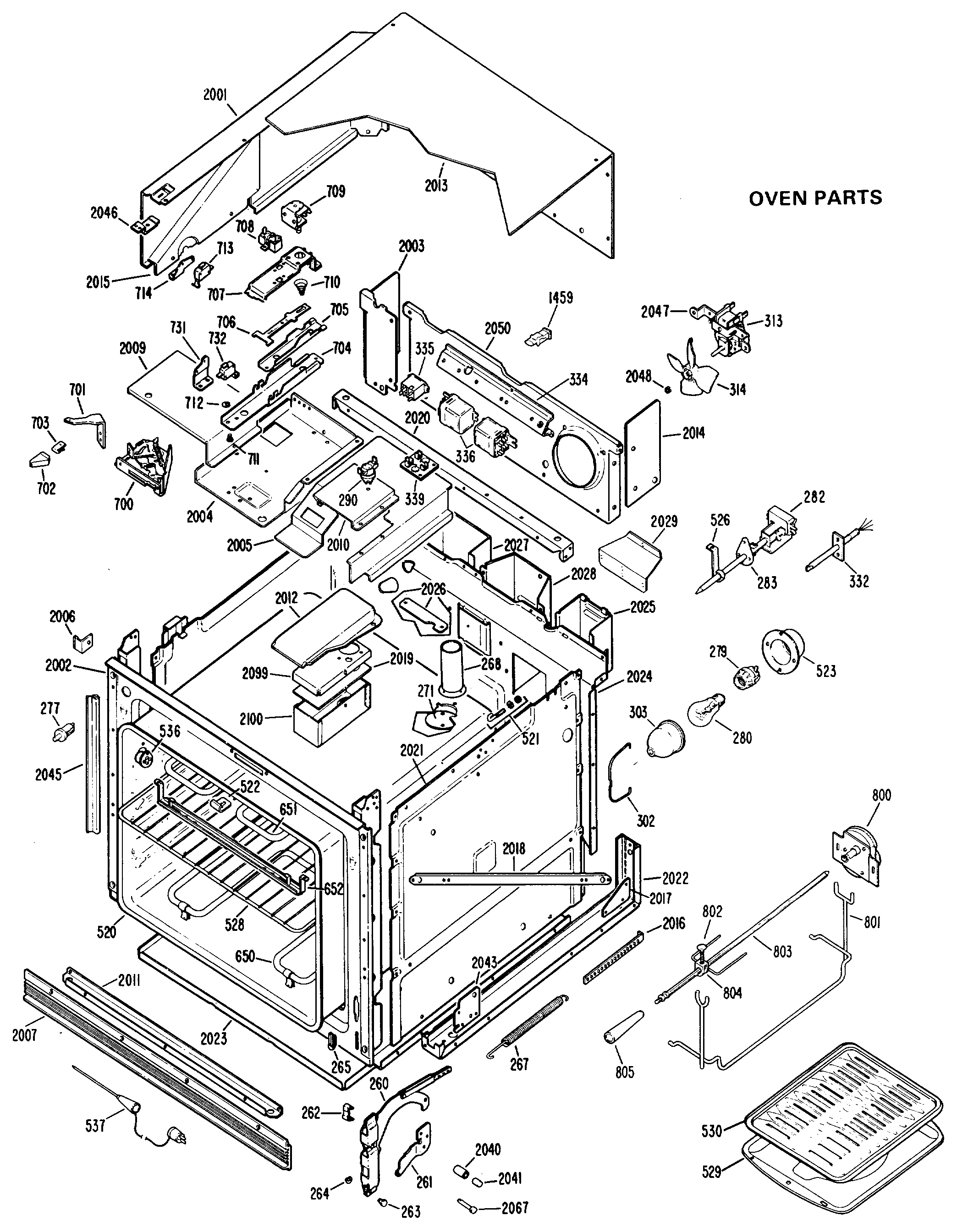 OVEN PARTS