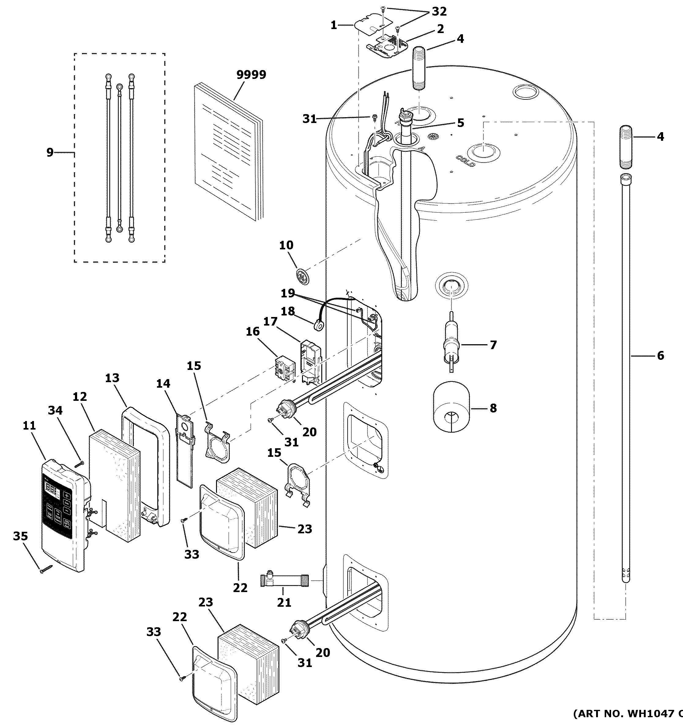 WATER HEATER ASSEMBLY