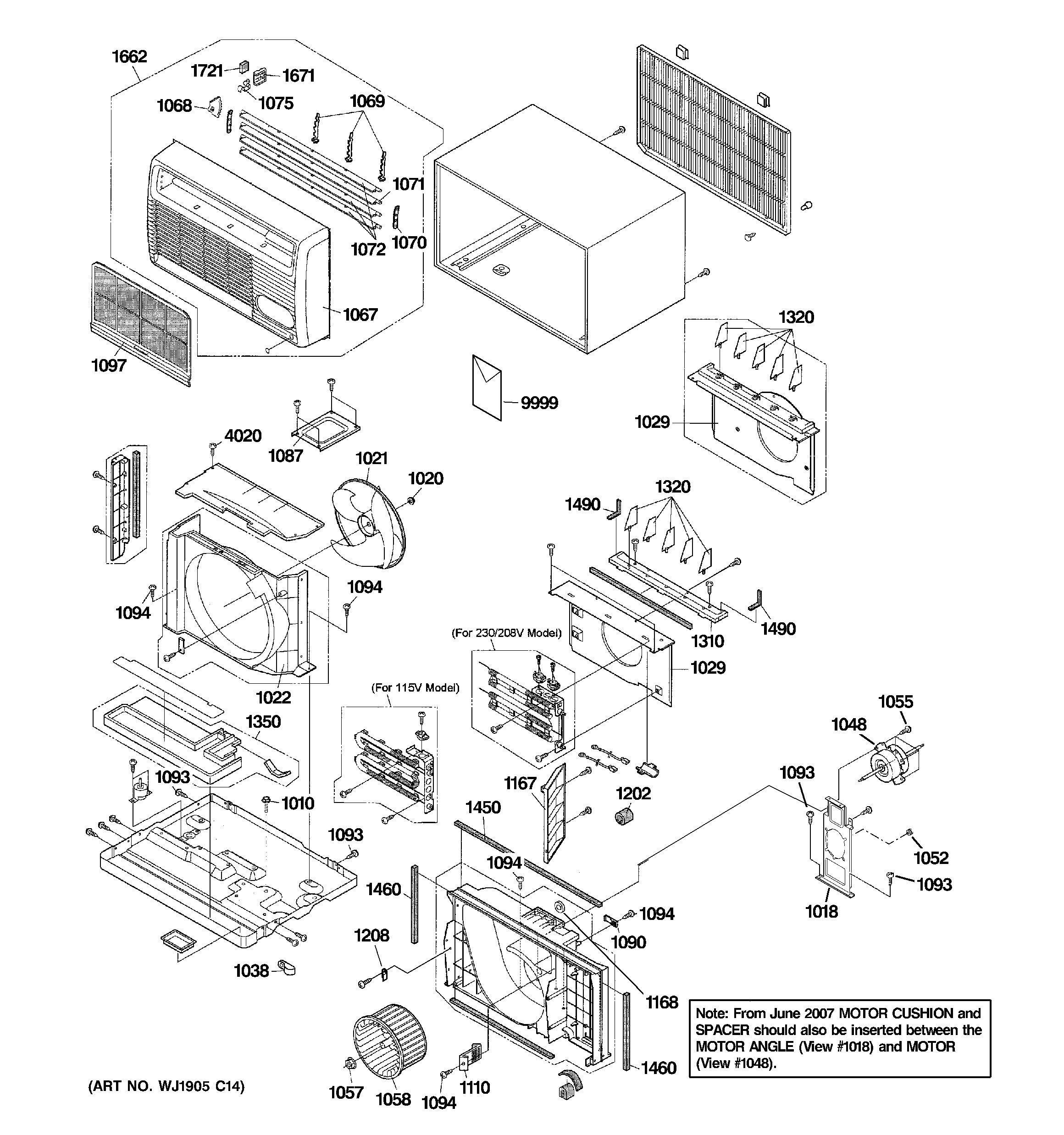 CABINET & COMPONENTS