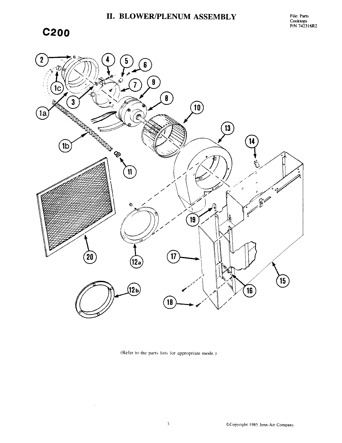 01 - BLOWER ASSEMBLY