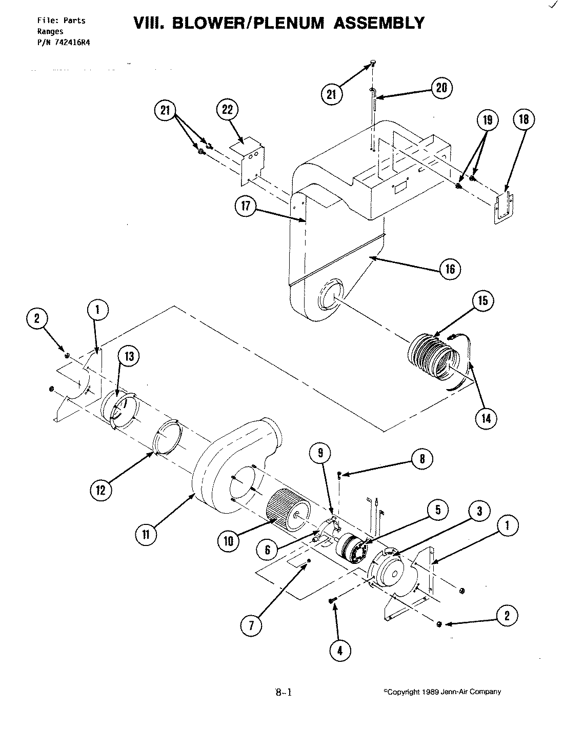 01 - BLOWER ASSEMBLY