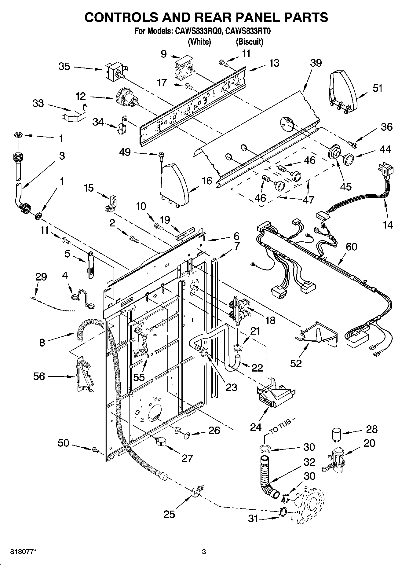 02 - CONTROL AND REAR PANEL PARTS
