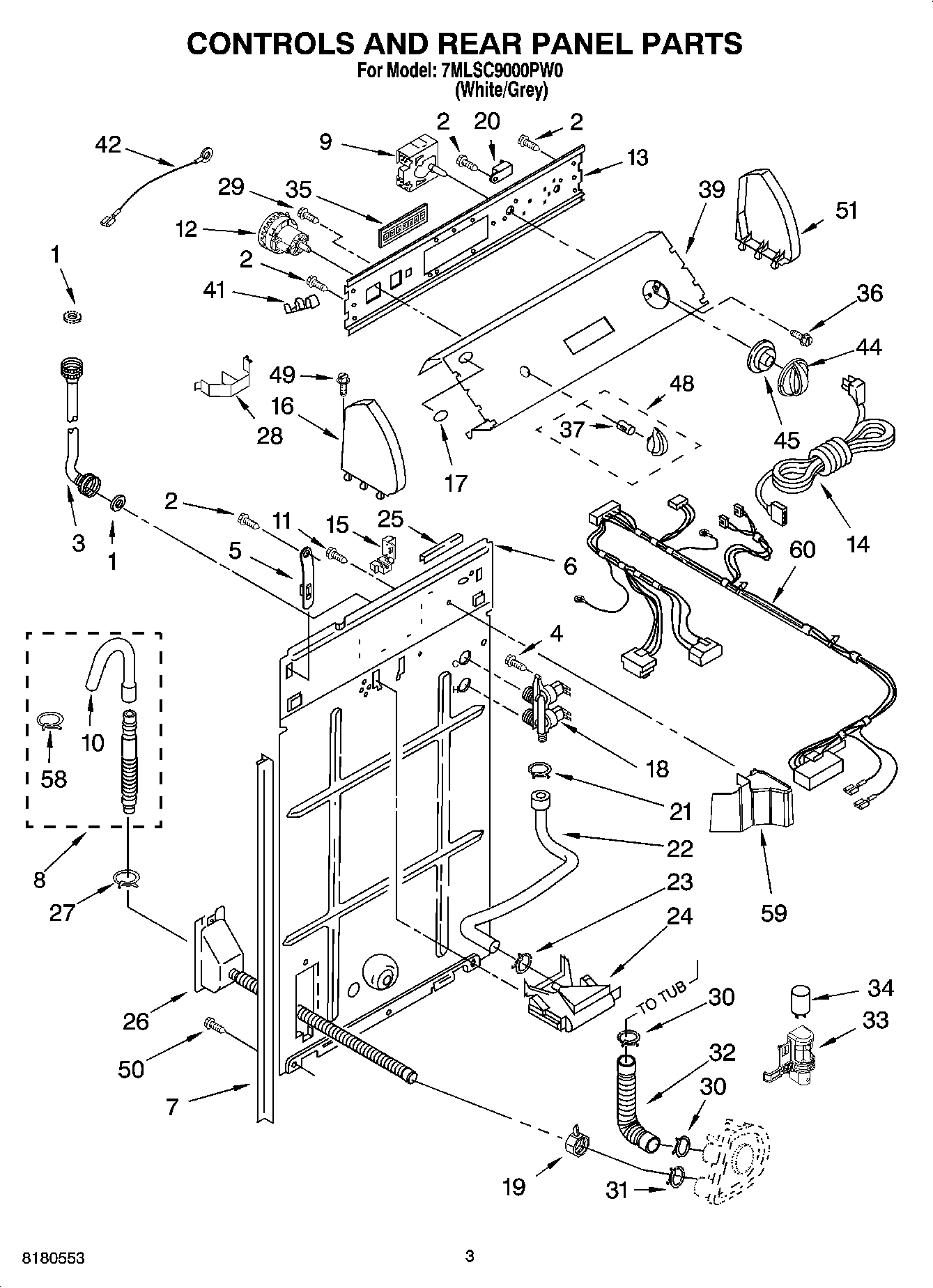 02 - CONTROLS AND REAR PANEL PARTS
