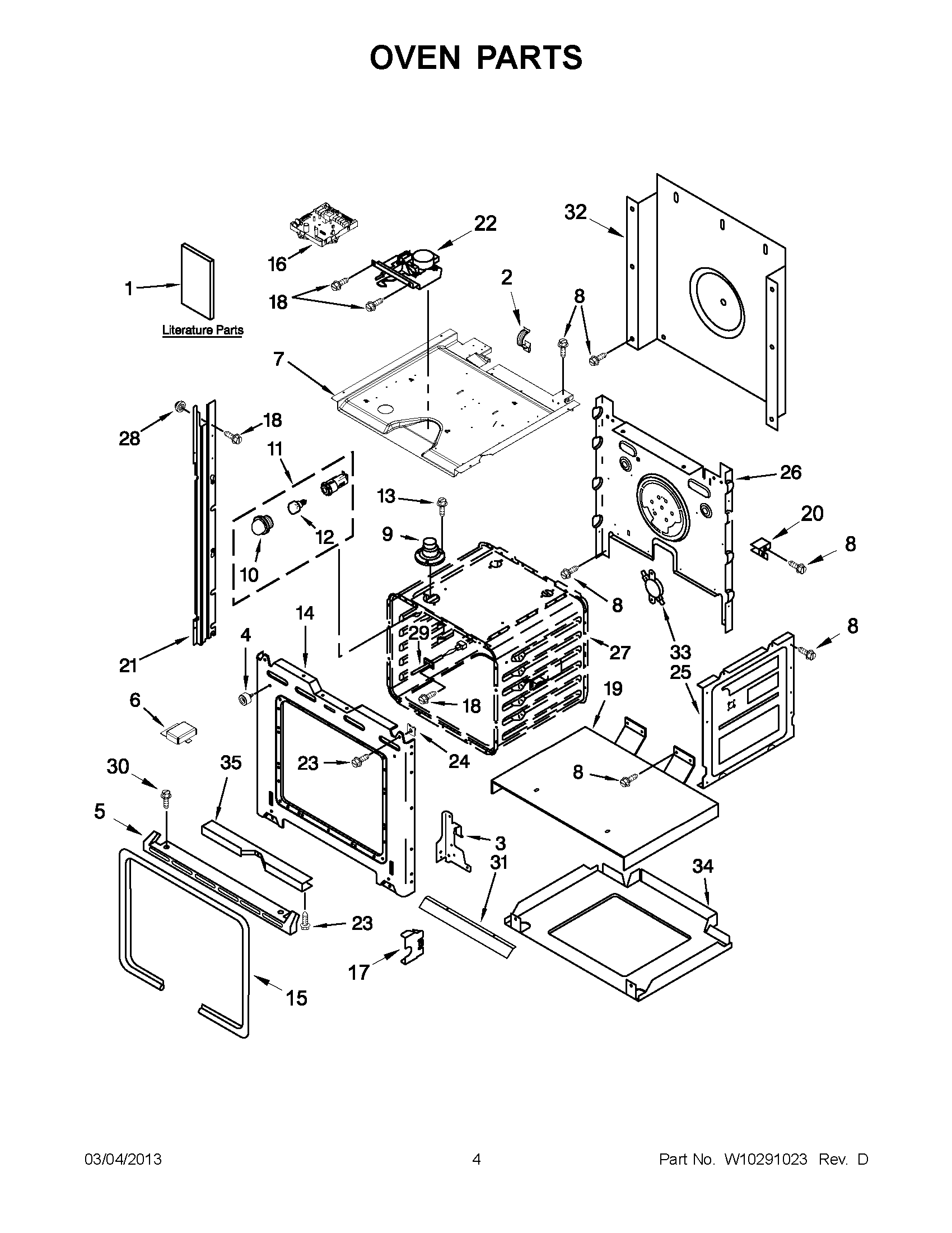 02 - OVEN PARTS