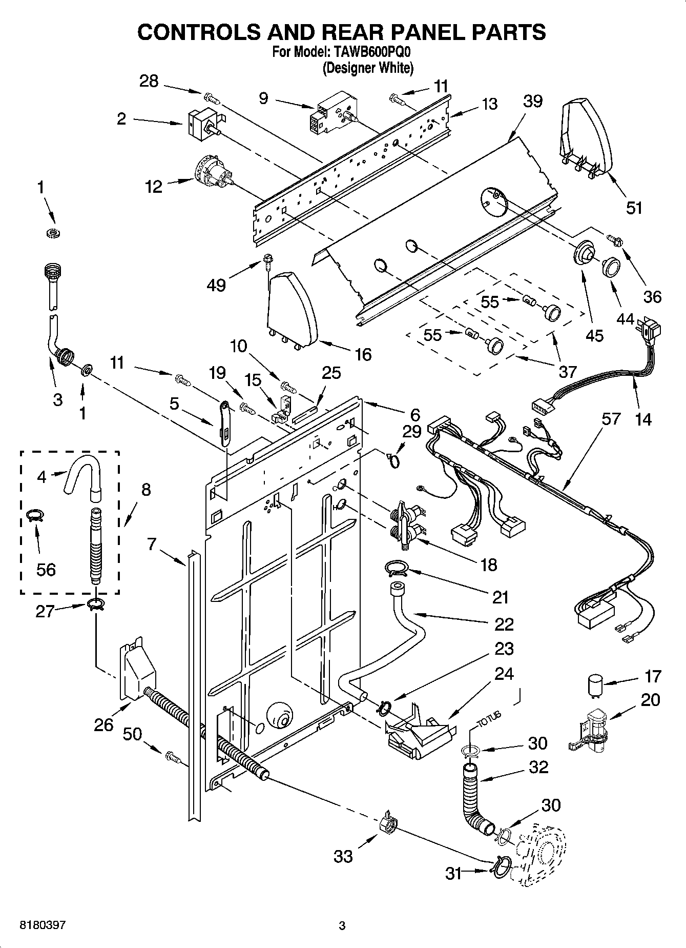 02 - CONTROL AND REAR PANEL PARTS