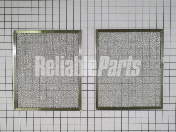 Aluminum Replacement Range Hood Filter 9-7/8 x 11-11/16 x 3/8 (4-Pack)